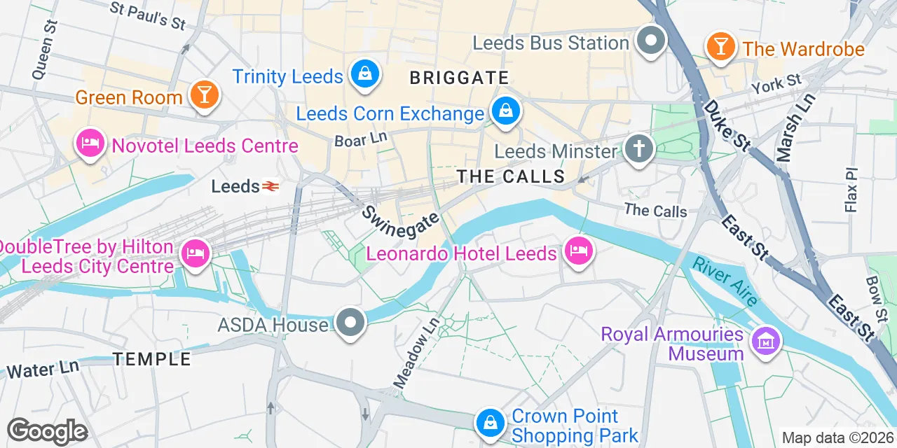 Bridge End,One Sovereign Quay, LS1 4AG West Yorkshire