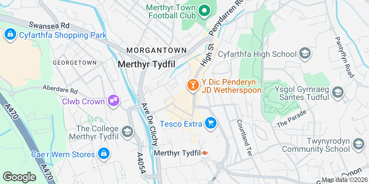 Oldway House,Castle Street, CG47 8UX Merthyr Tydfil