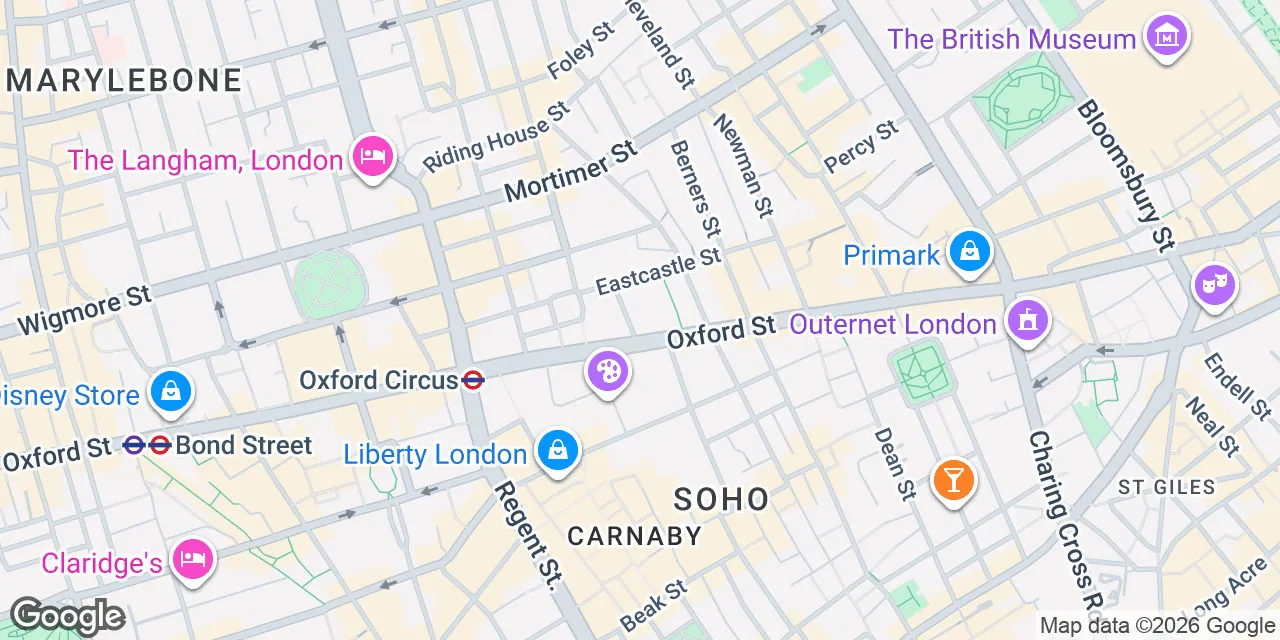 4 Winsley Street,Mappin House, W1W 8HF City of Westminster