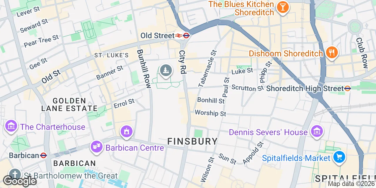 25 City Road,Epworth House, EC1Y 1AA The City of London