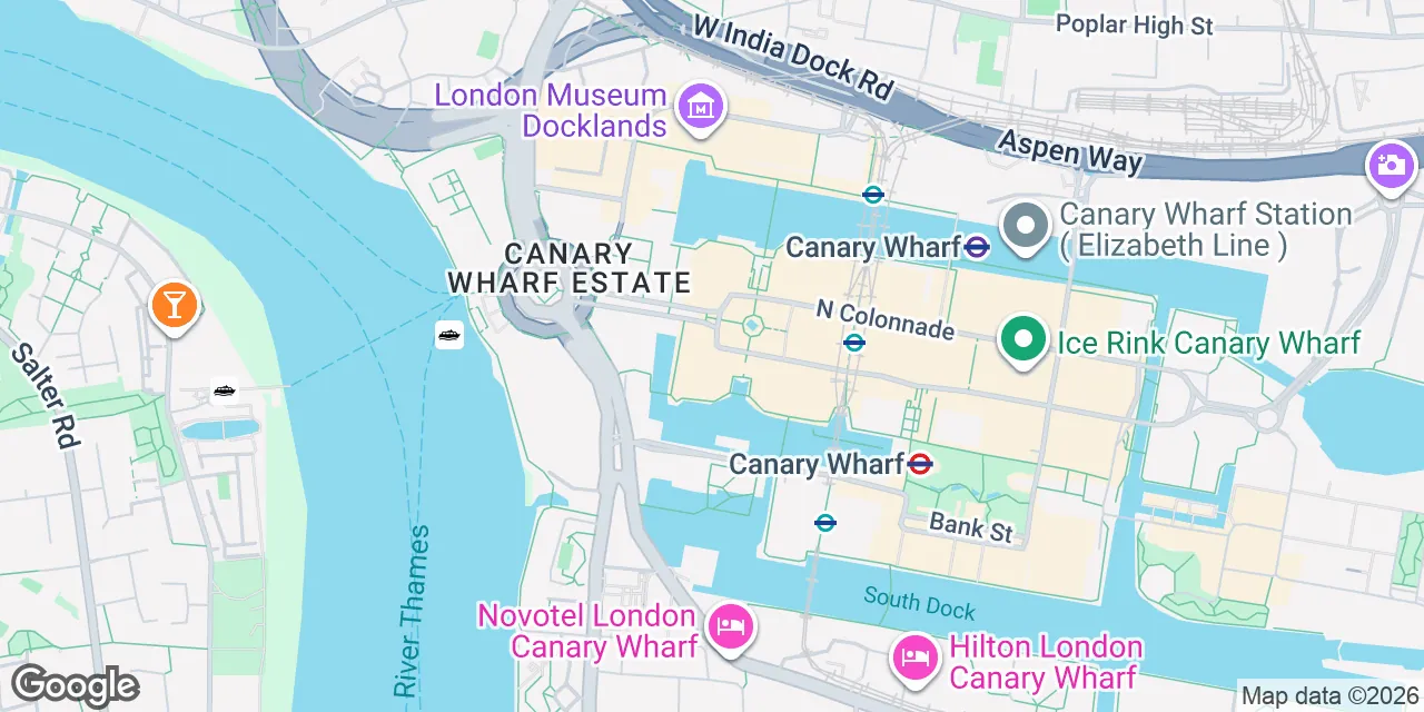 25 Cabot Square, E14 4QZ Tower Hamlets