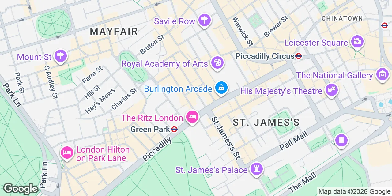 Albemarle Street 45, W1S 4JL West London