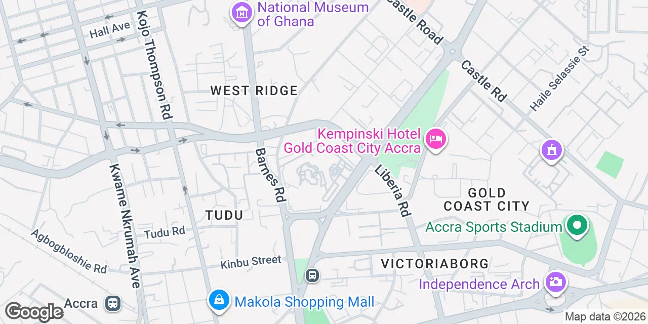 Independence Avenue, Ridge,Mövenpick Ambassador Hotel Accra, Presidential Floor, Accra