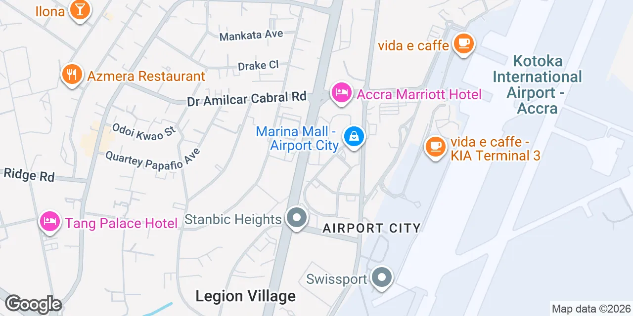 Liberation Road,Airport City, Accra 