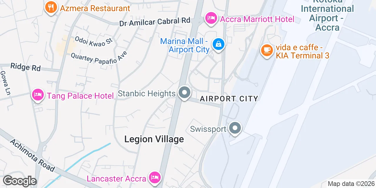 Airport City, Liboration Road,4th Floor, Silver Star Tower, Accra