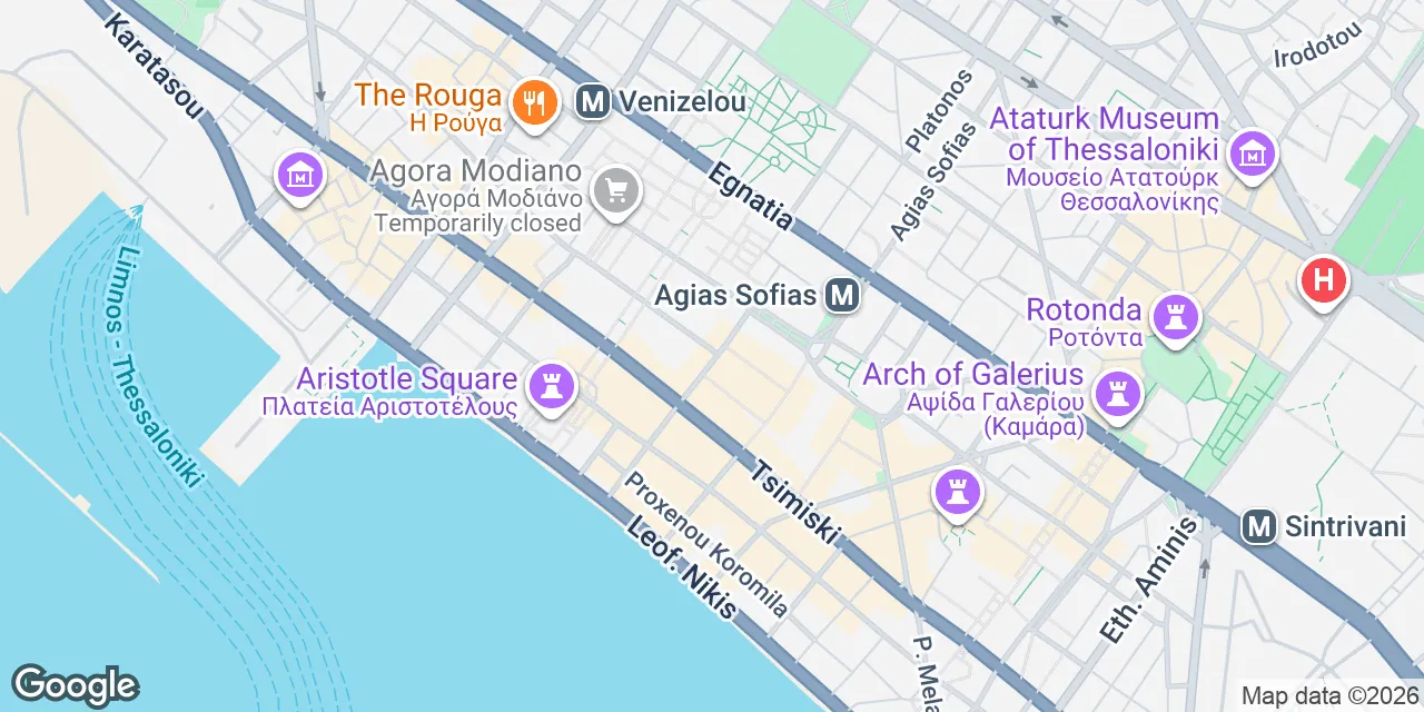 31-33 Karolou Ntel & 53 Vasileos Irakleiou Str., 546 23 Thessaloniki