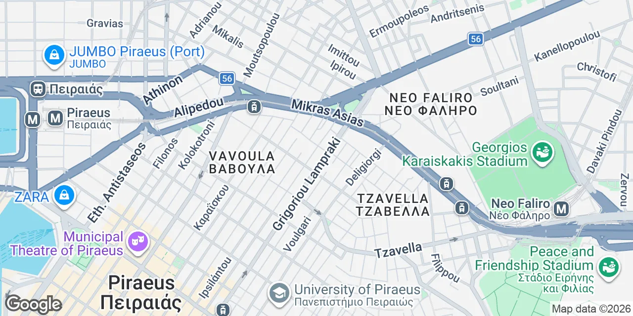 Skyway building, Grigoriou Lampraki 24, 185 47 Palaio Faliro