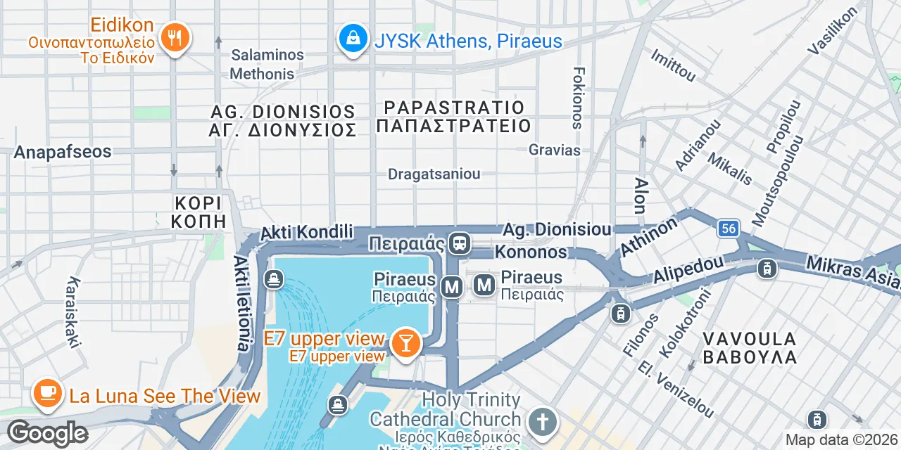 Akti Kondili & Mavromichali,Attica, 185 45 Piraeus