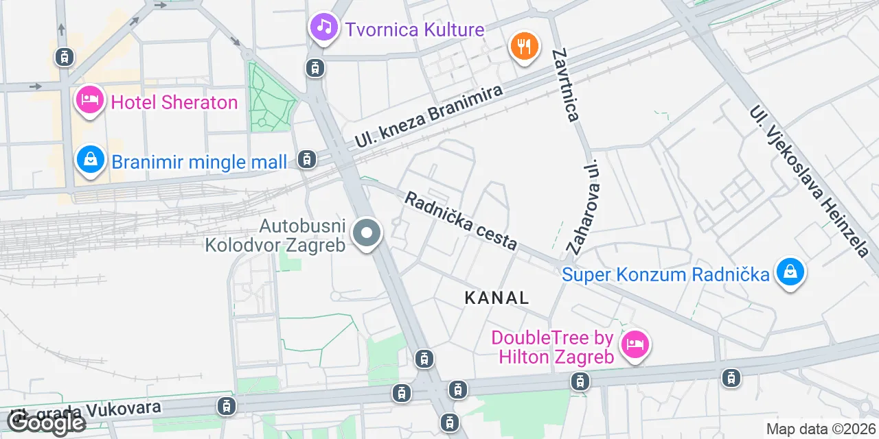 Grand Centar,Hektorovićeva ulica 2,5th Foor, 10000 Zagreb