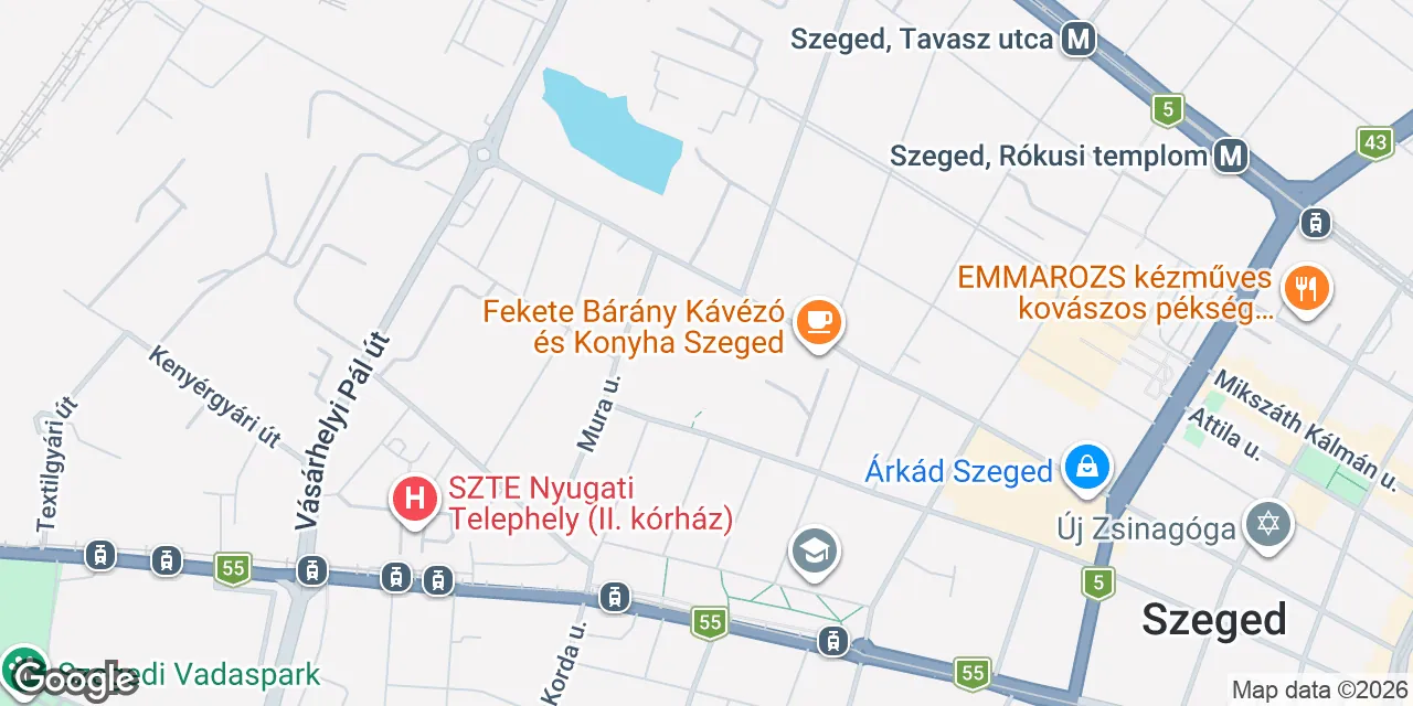 Bakay Nándor u. 24, 6724 Szeged