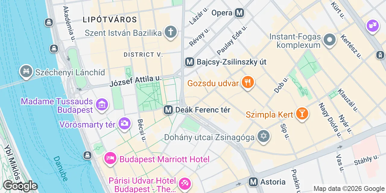 Anker köz 2-4, 1061 Budapest