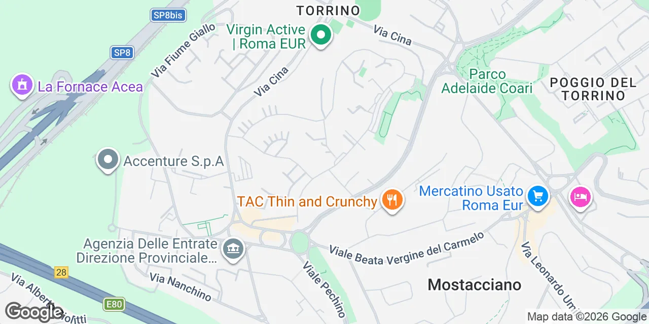 Via Mar della Cina, 276, 00144 Rome City