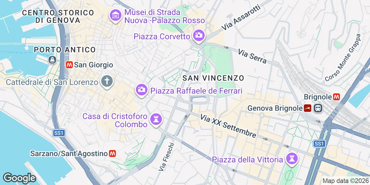 Via XII Ottobre 1,Piano 6, 16121 Genova