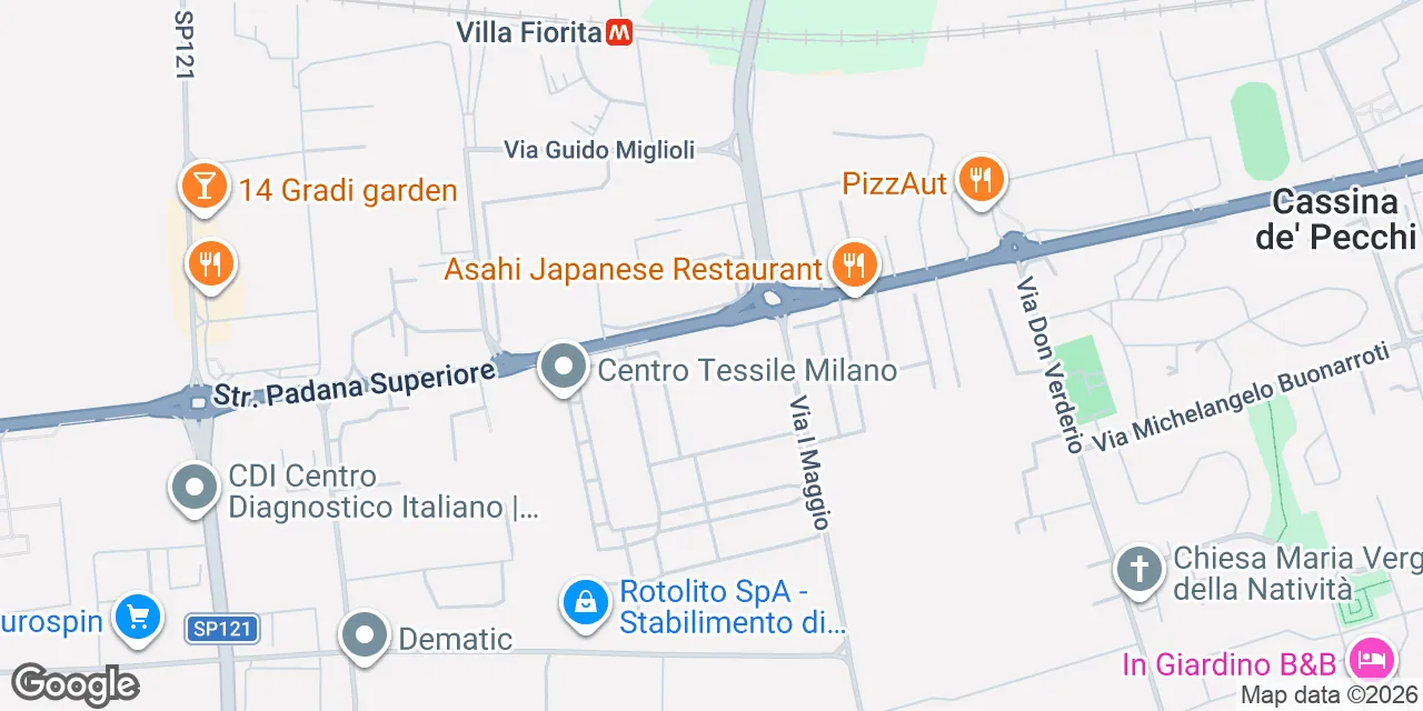 Strada Padana Superiore 28,Cernusco sul Naviglio, 20063 Milano