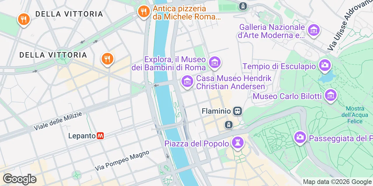 Via Pasquale Stanislao Mancini, 27, 00196 Municipio I