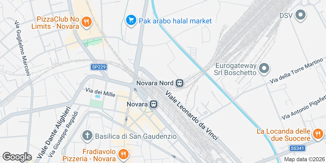 Viale Leonardo Da Vinci 18, 28100 Novara