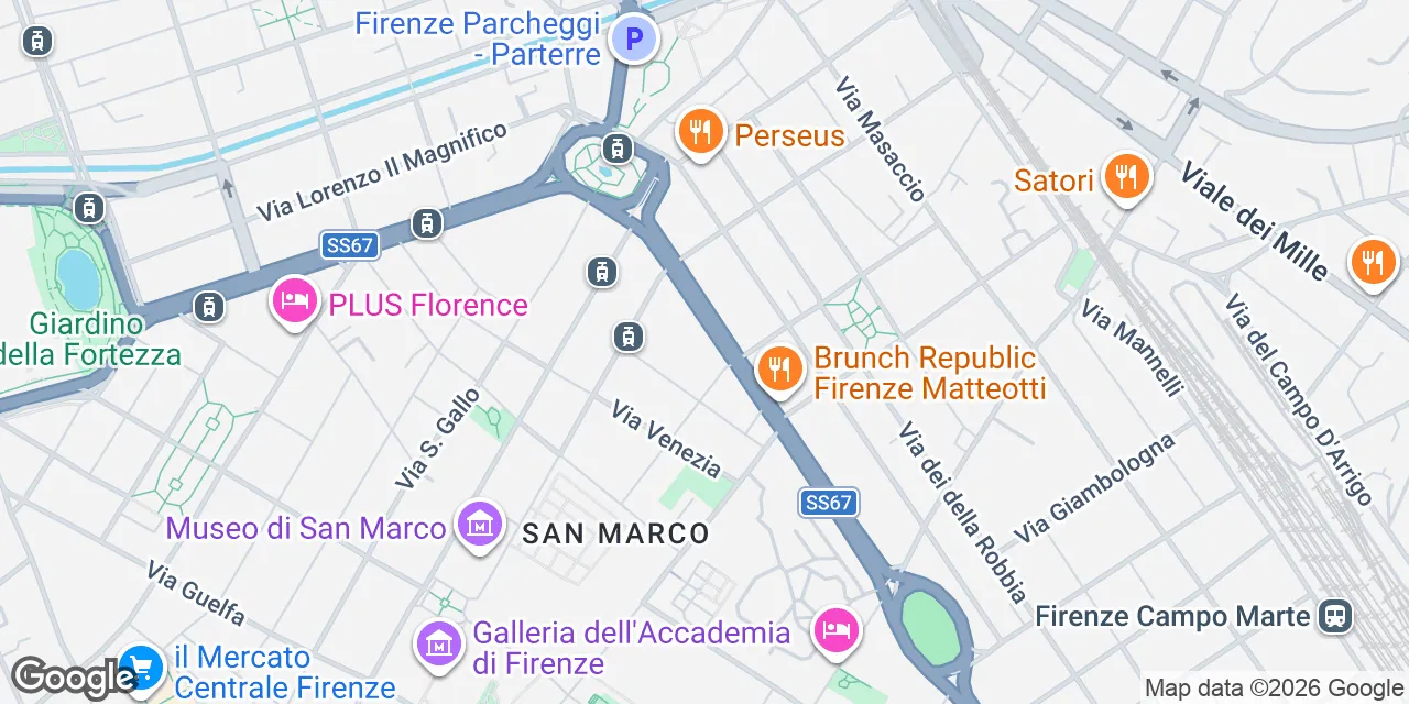 Viale Giacomo Matteotti 15, 50121 Firenze