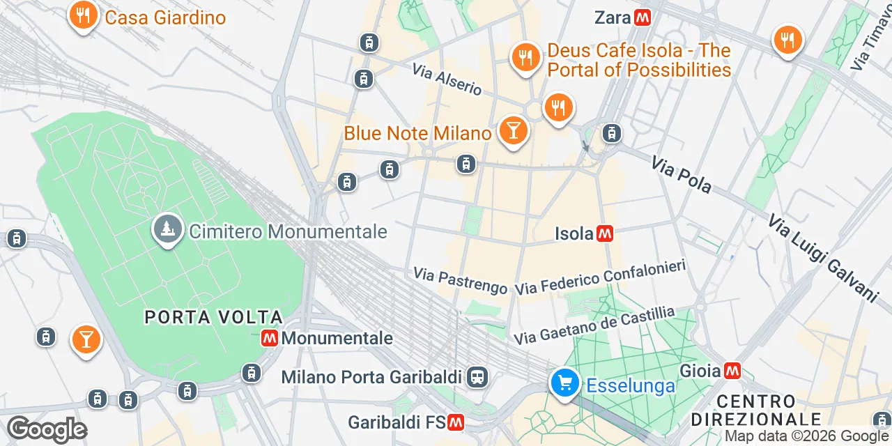 Via Jacopo dal Verme 7,Garibaldi, 20159 Milano