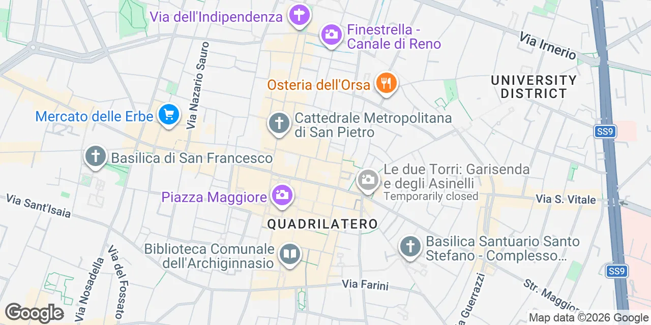 Via Altabella 17, 40125 Bologna