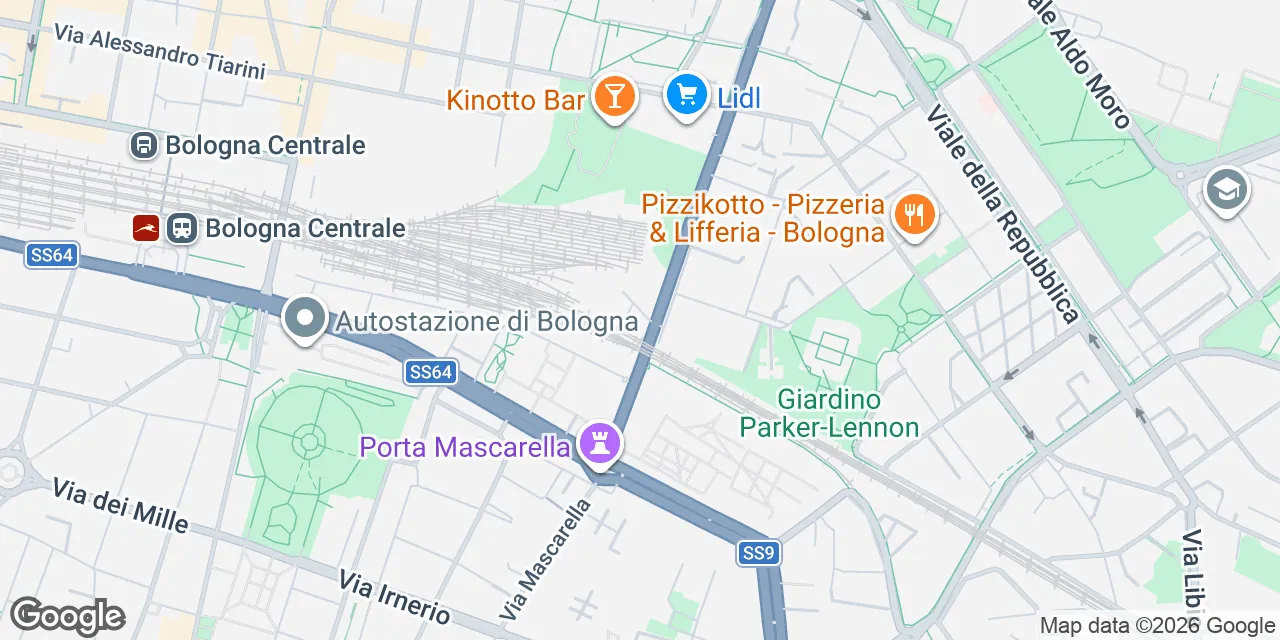 Via Emilio Zago 9, 40128 Bologna