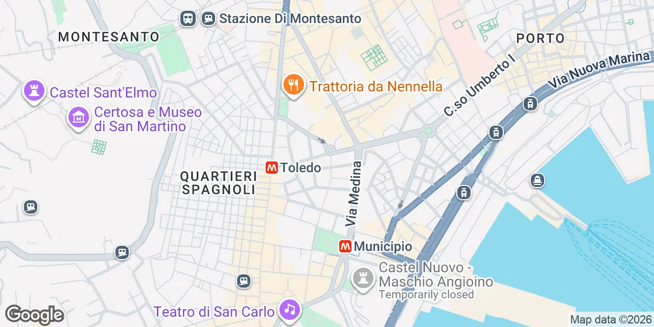 Via Del Florentini n. 4,4° piano, 80100 Naples