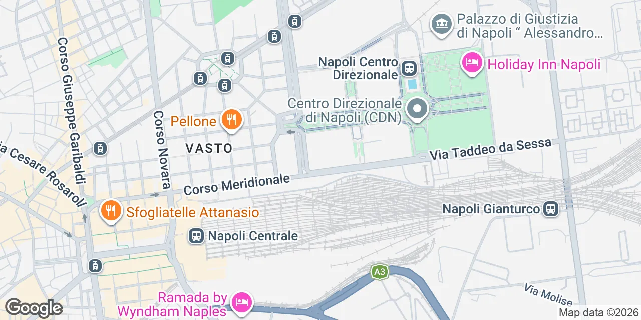 Via Porzio n. 4, 80143 Naples