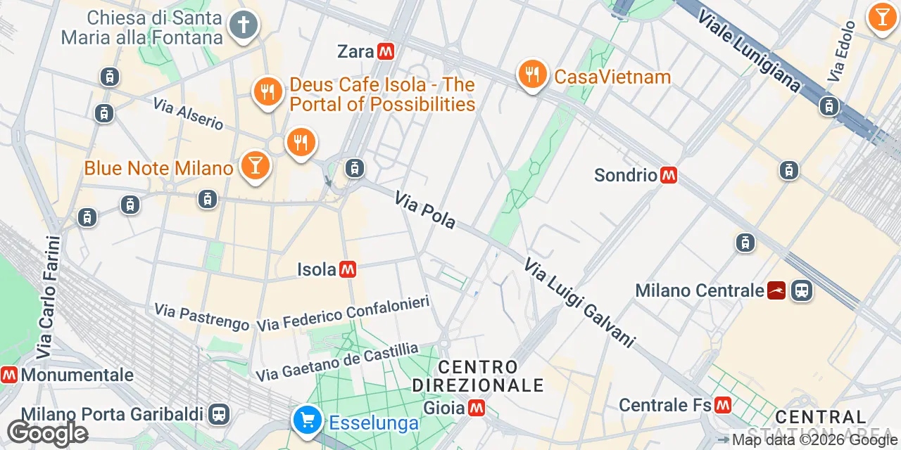 Via Pola 11,Zona Isola, 20124 Milano