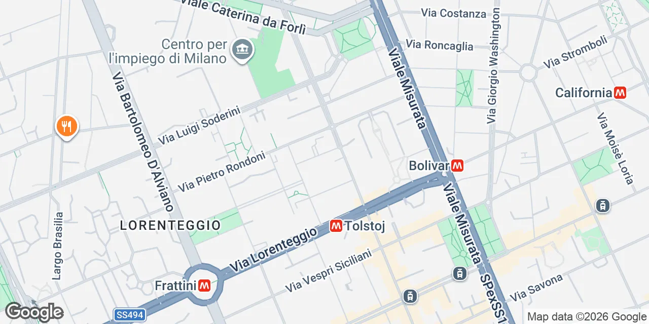 Via Giovanni Gioacchino Winckelmann 1,Quartiere Lorenteggio, 20146 Milano