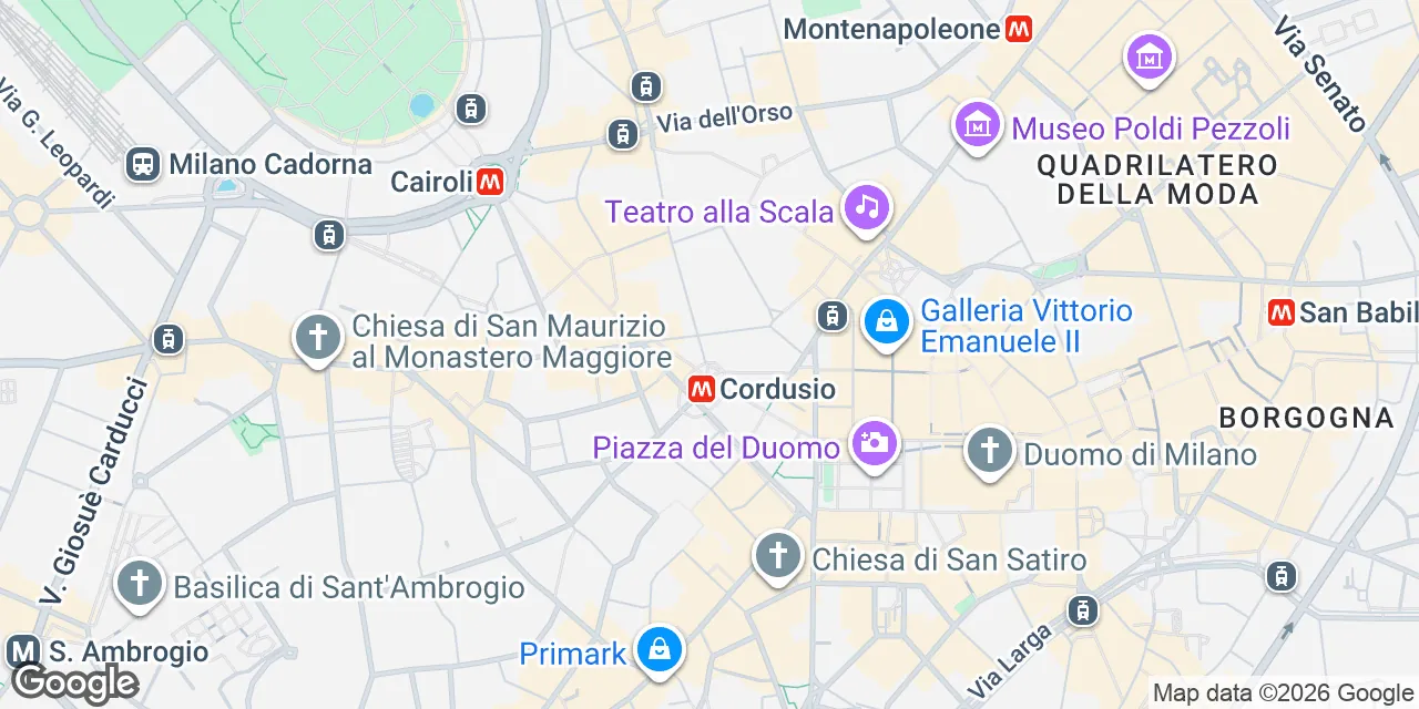 Via Broletto 4, 20121 Milano