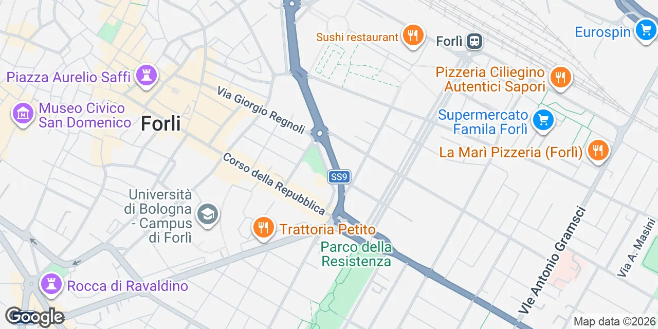 Viale Giacomo Matteotti 54, 47121 Forlì