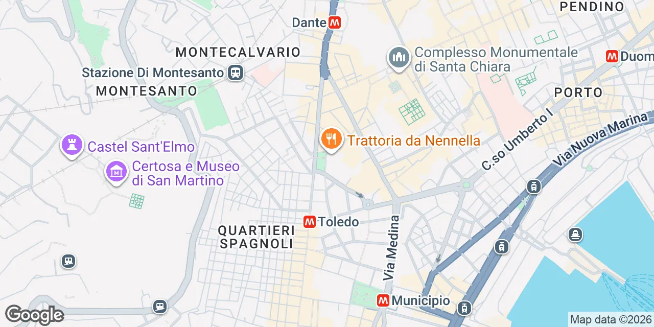 Piazza Carità 32, 80134 Napoli
