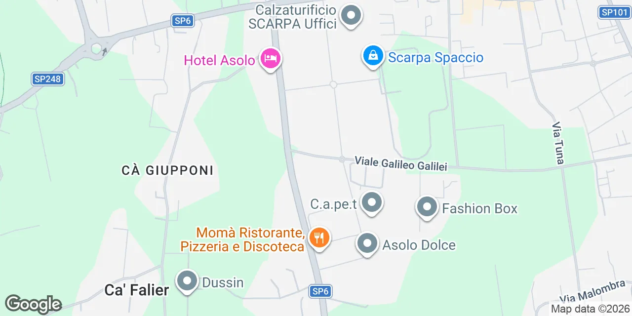 Via Galileo Galilei 5, 31011 Treviso