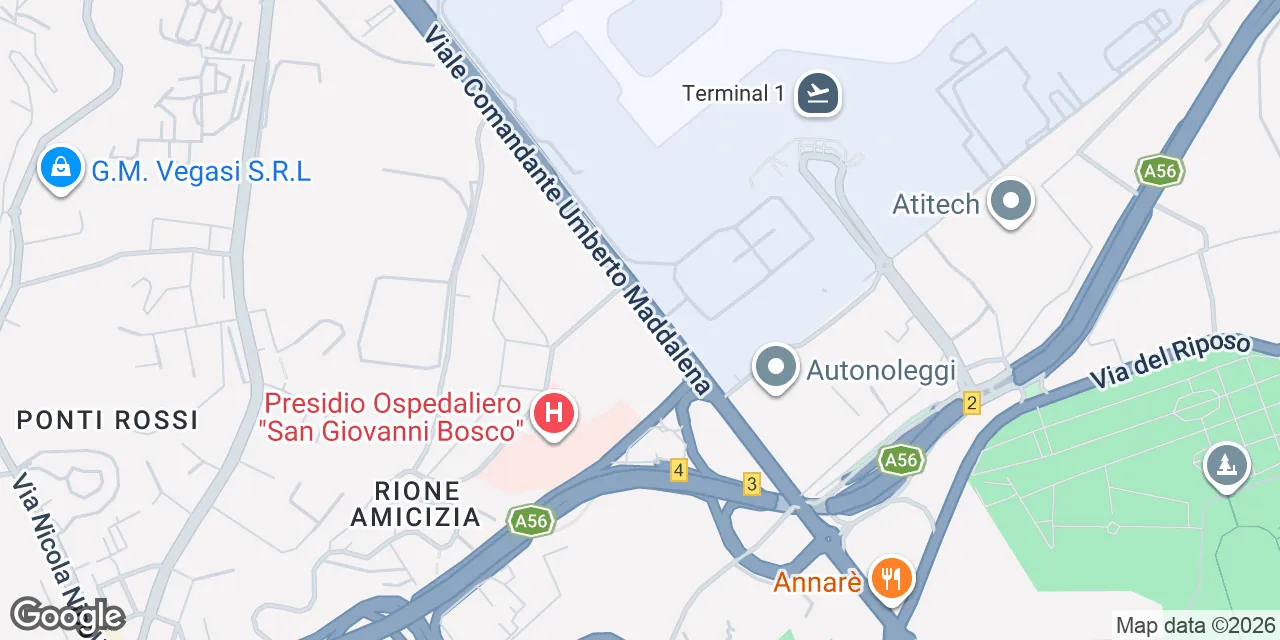 Viale Comandante Umberto Maddalena 192, 80144 Napoli