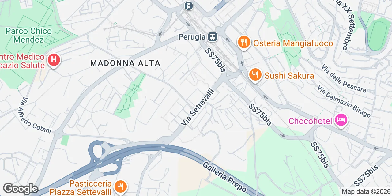 via Dei Martiri dei Lager 126, 06128 Perugia
