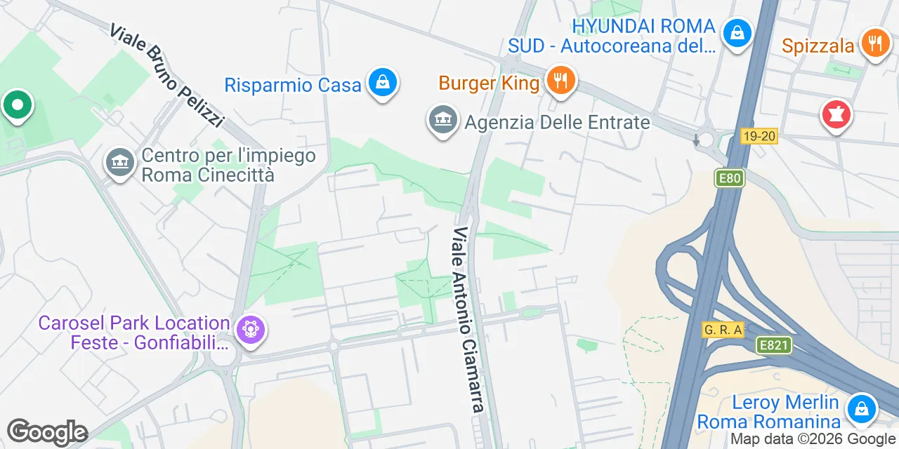 Viale Antonio Ciamarra 259, 00173 Municipio VII