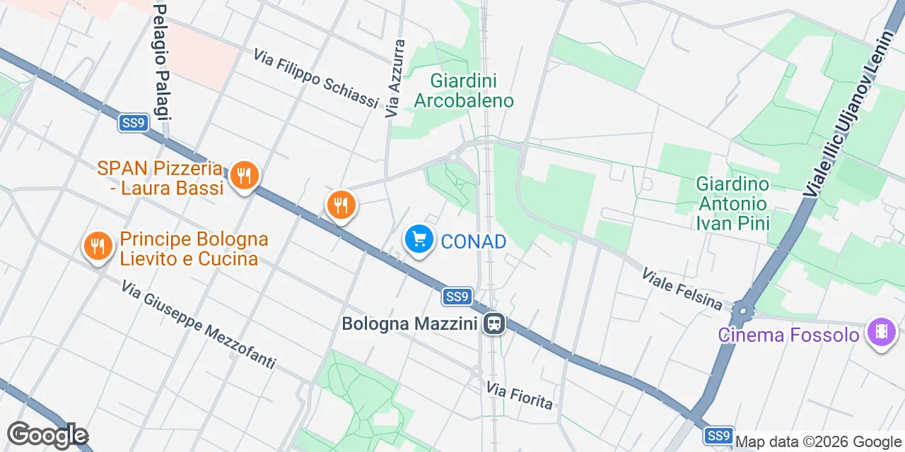 Via Pietro Mainoldi, 4, 40138 Bologna