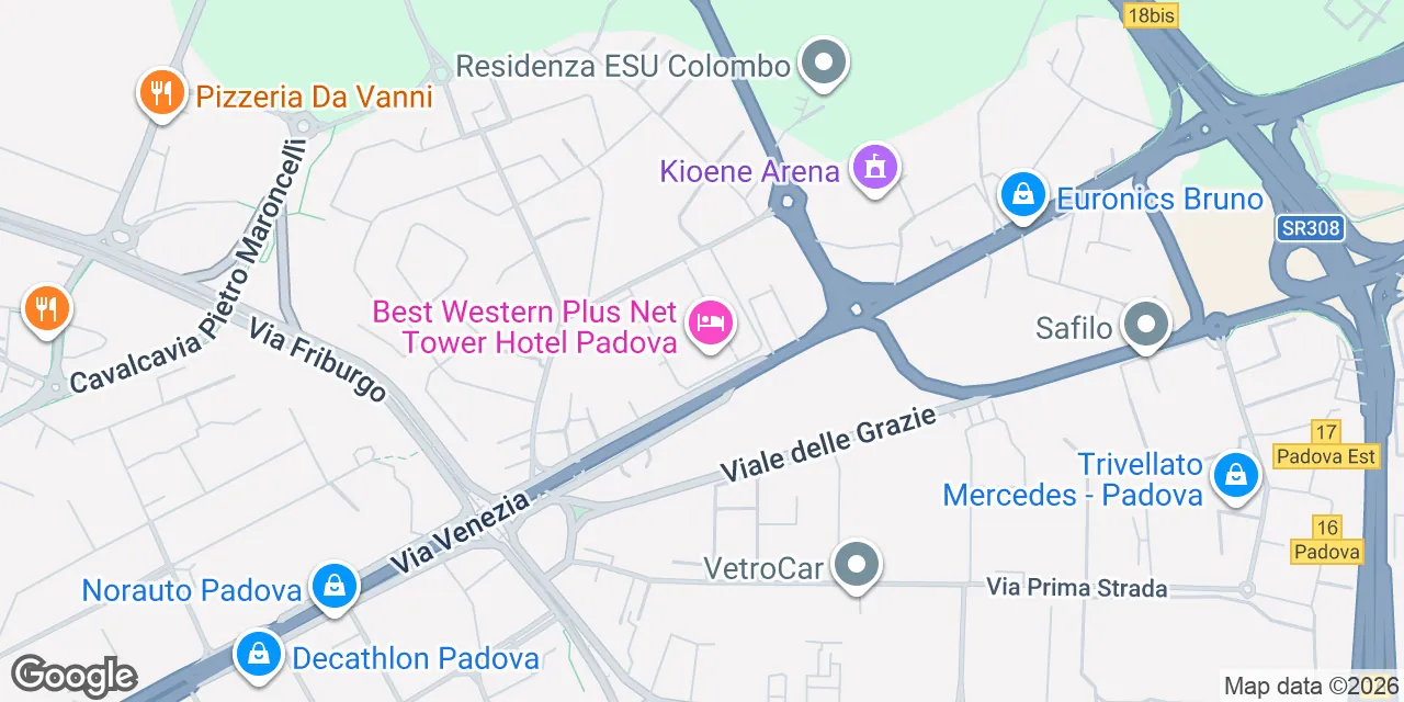 Padova Net Tower,via San Marco, 35129 Padova