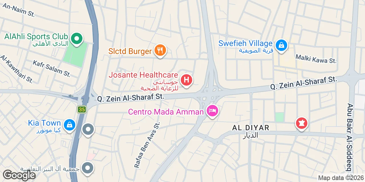 Queen Zain Al Sharaf Rd,5th Floor, Amman 11191