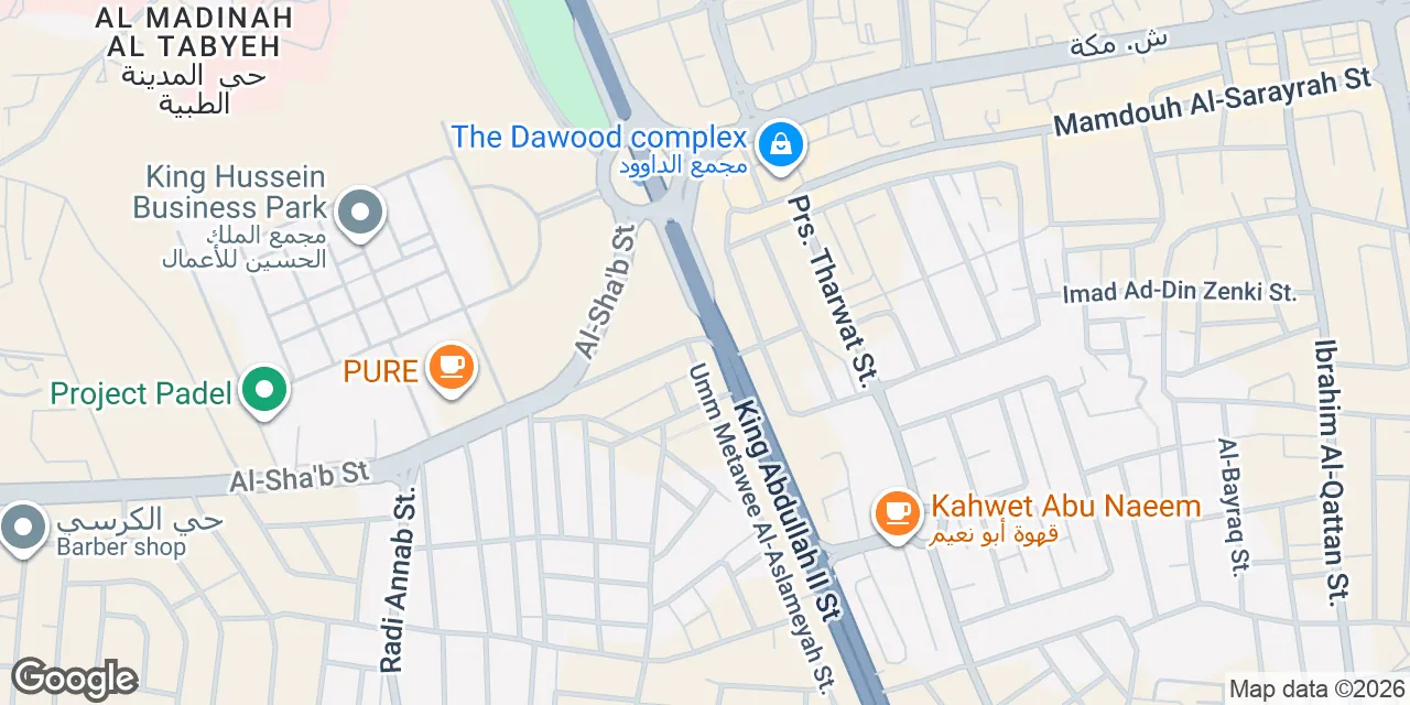 King Abdullah 2 Street,Building 246 P.O. Box 243, Amman 11831