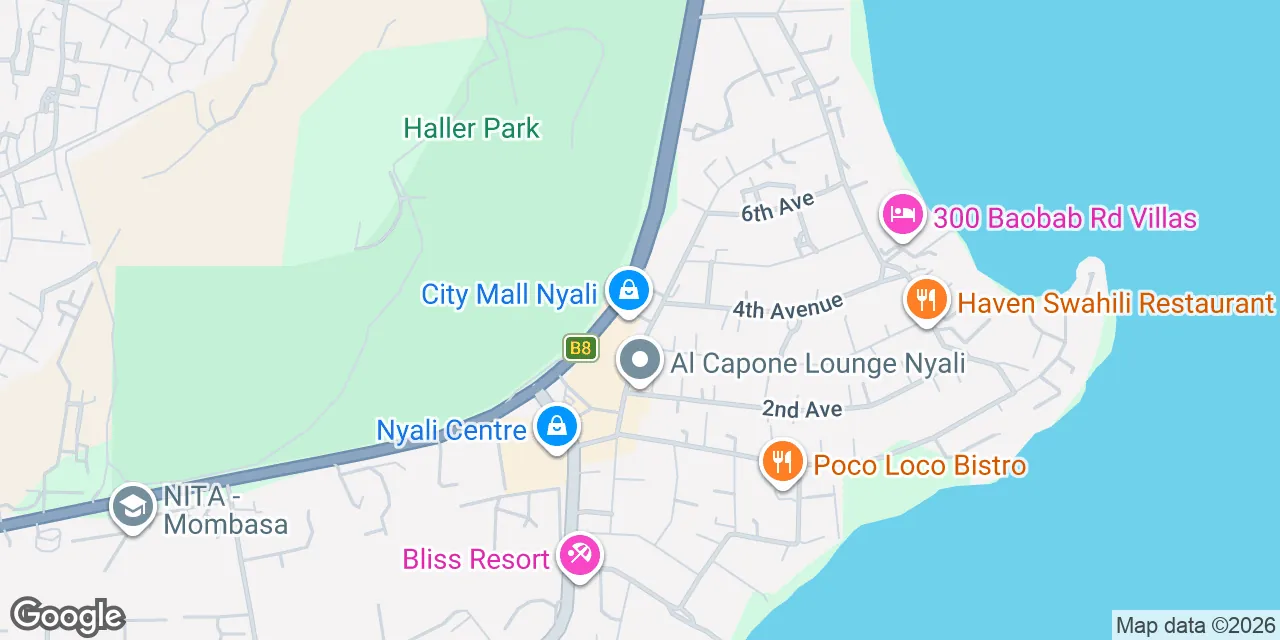 Nyali, Links Road,Mombasa City Mall, 4th Floor, Mombasa