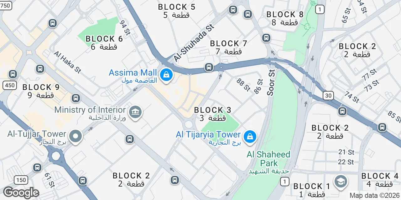 Murgab, Block 3, Plot 8 A + 8 B,10th Floor,Omar Bin Al Khattab Street, Salmiya