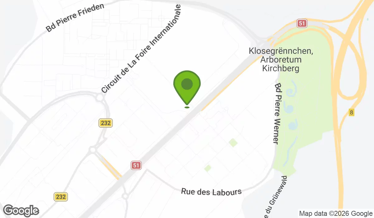 43&nbsp;avenue John F. Kennedy, 1855 Kirchberg