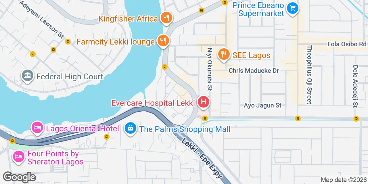 Block 10, Plot 2 & 3 Admiralty Way,Lekki Phase 1,Lagos, Lagos 100001