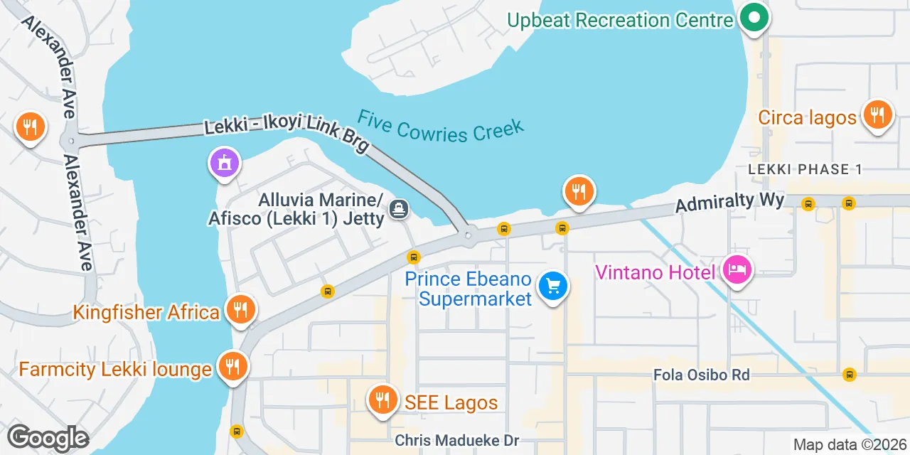 21 Admiralty Way,Lekki Phase 1, Lekki, Lagos 106104