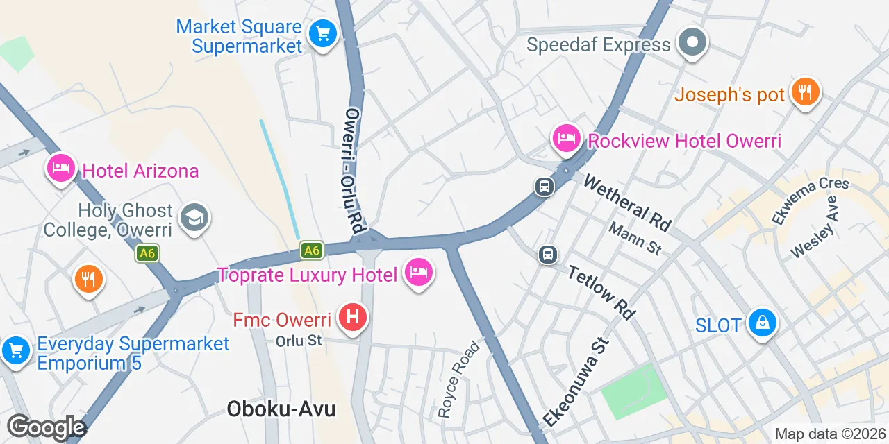 20 Bank Rd,Grd & 1st Floor, Owerri 460221