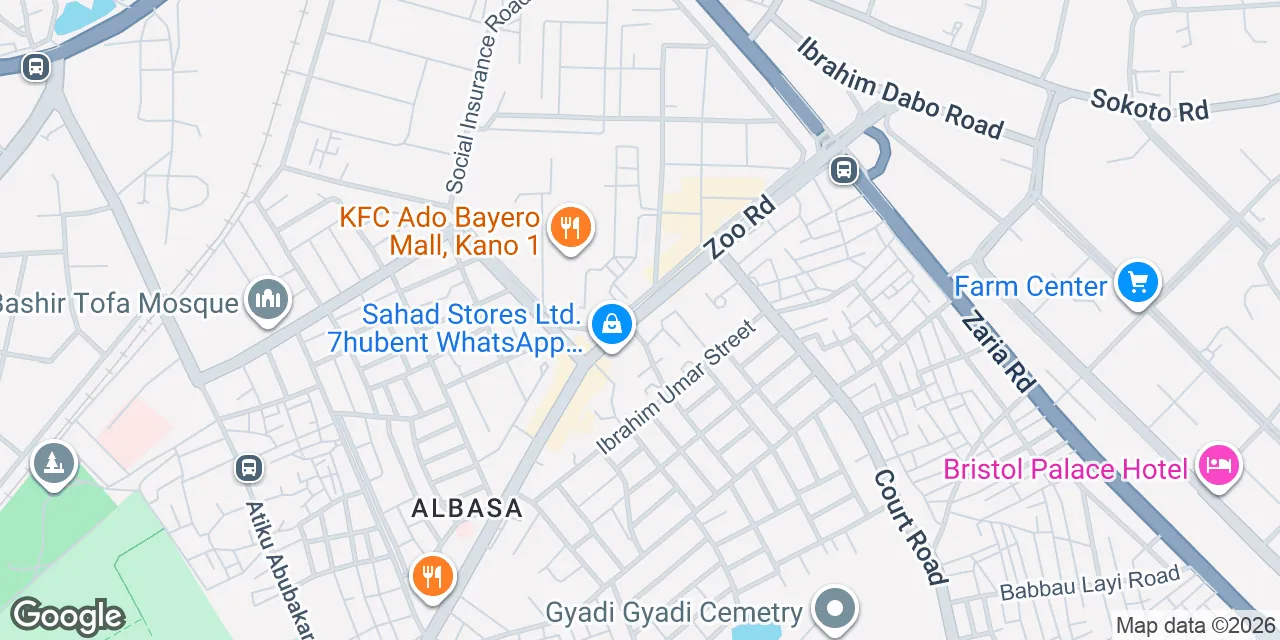 5 Zoo Rd,Grd & 1st Floor, Kano 700101