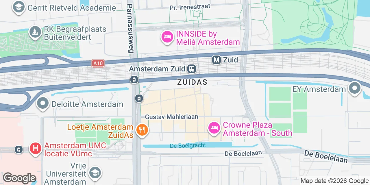 Gustav Mahlerplein 2, 1082 MA Amsterdam South