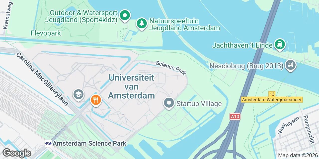 Science Park 406, 1098 XH Watergraafsmeer