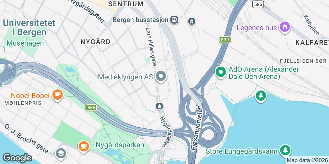 Media City Bergen,4th floor,Lars Hillesgate 30, 5008 Bergen