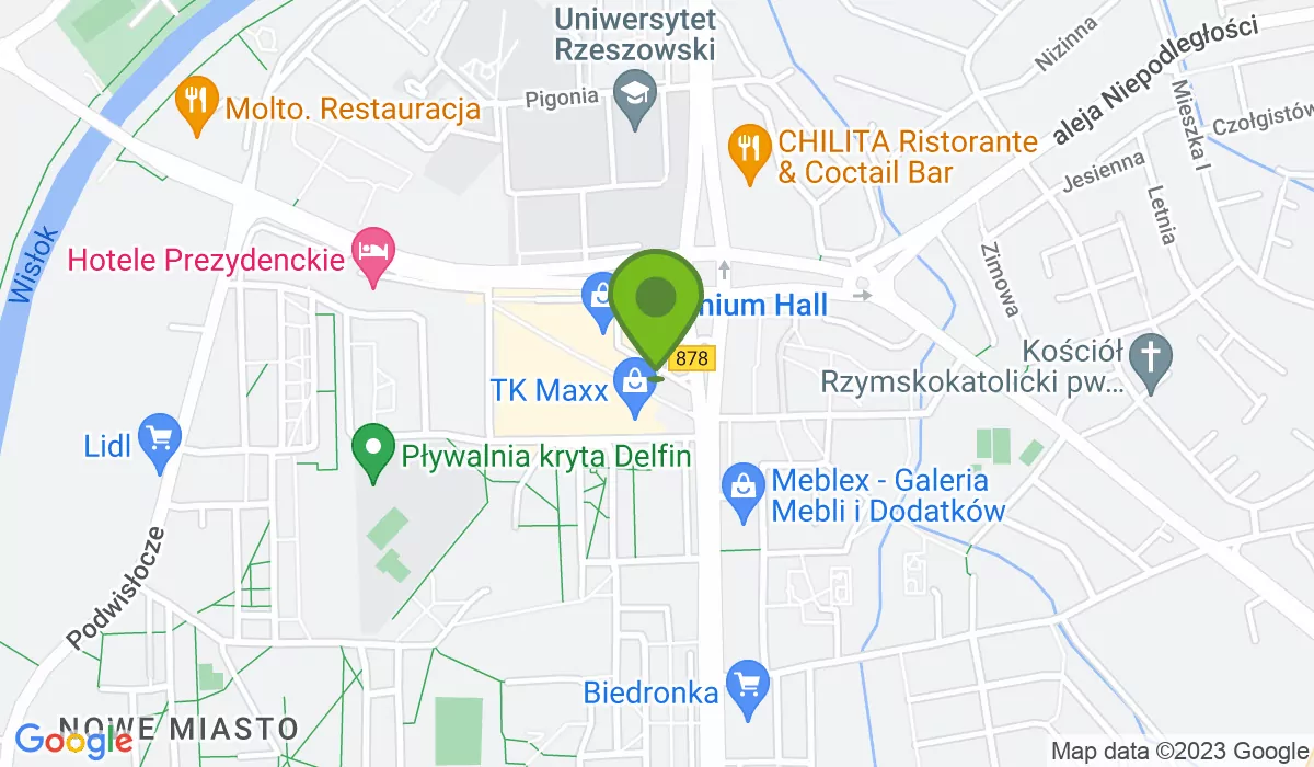 al. Tadeusza Rejtana 20a, 35-310 Rzeszów